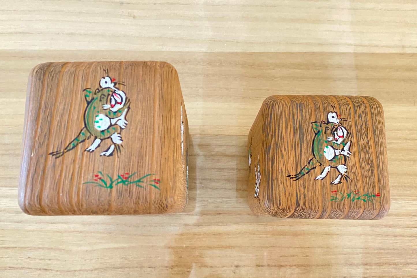 茶筒(鳥獣戯画)