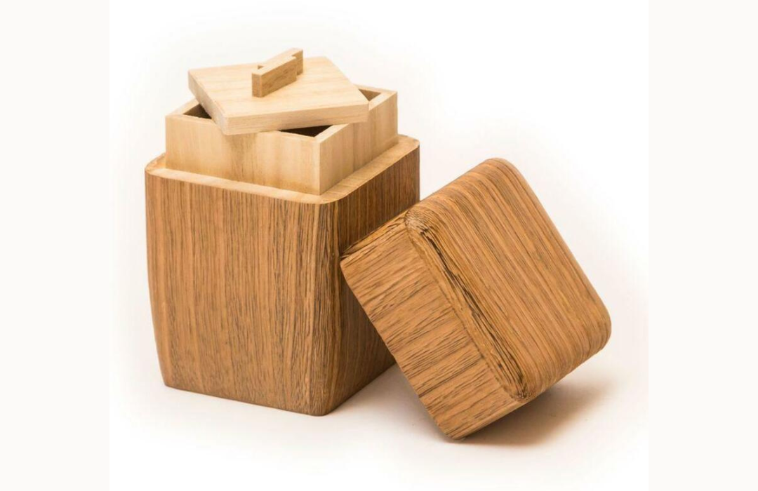 桐の茶筒