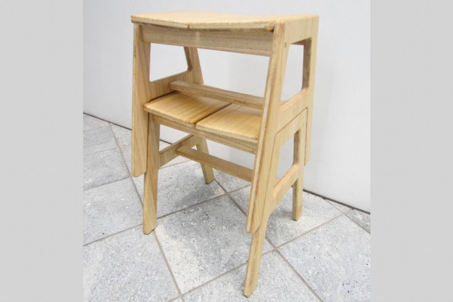 桐製 スタッキングスツール