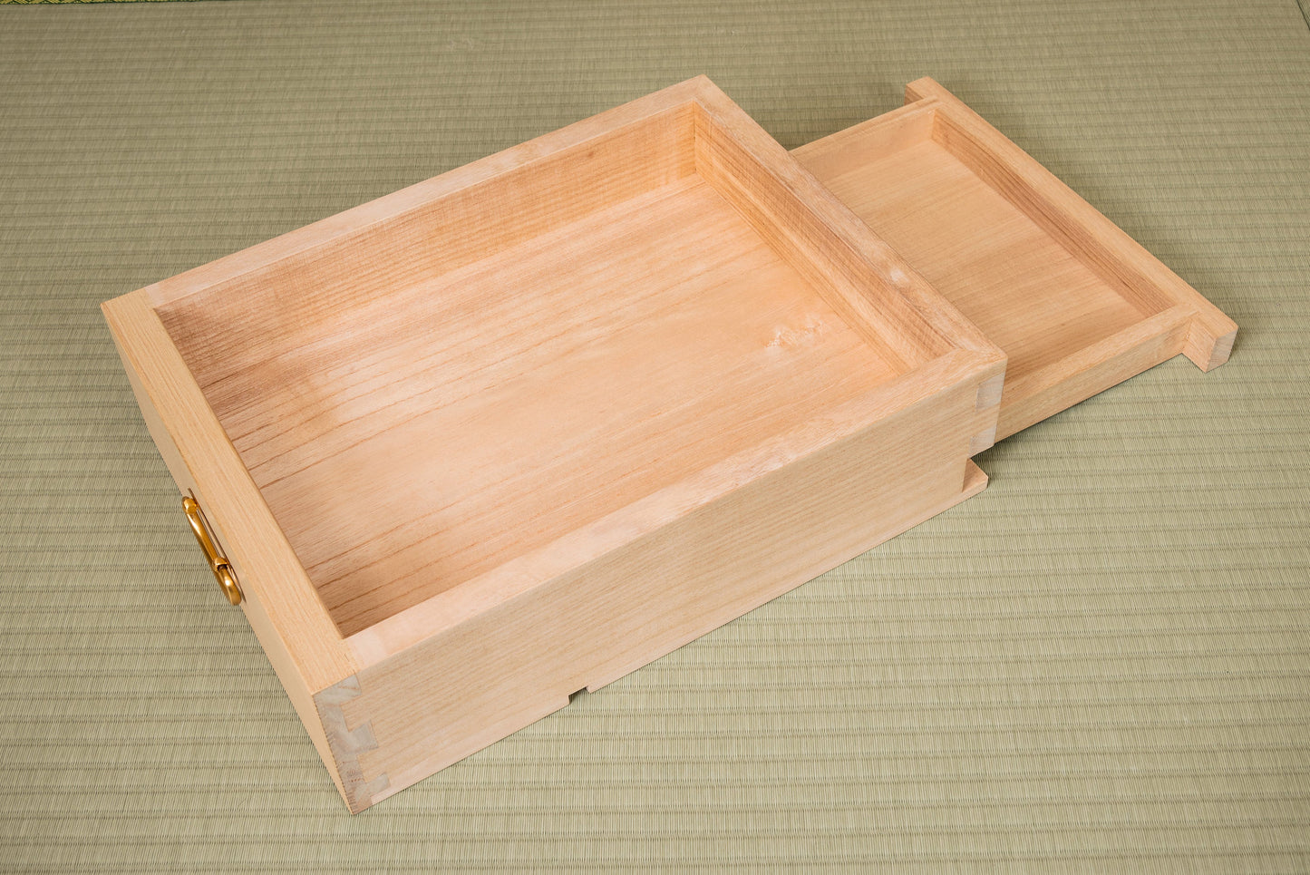 【アウトレット】総桐衣裳たんす 大面四方丸下3大洋 伝統工芸士三本和好作