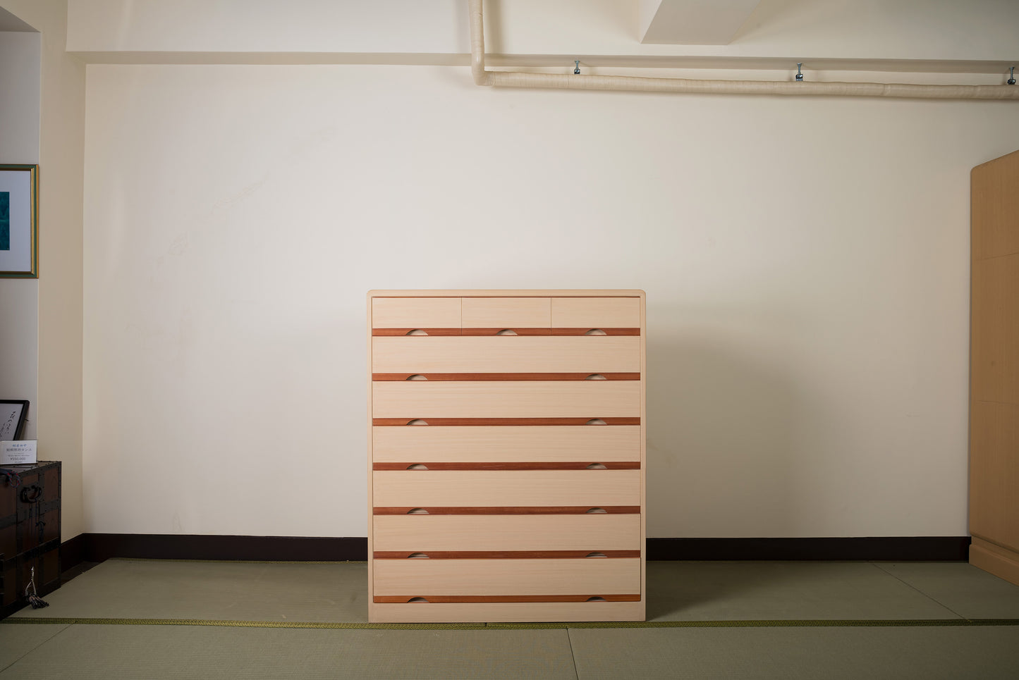 総桐チェスト うらら 伝統工芸士三本和好作