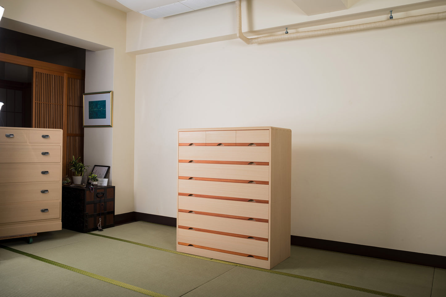 総桐チェスト うらら 伝統工芸士三本和好作