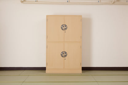 総桐衣裳タンス　上下開