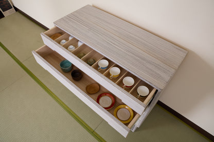 総桐器たんす ワイド