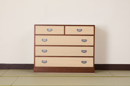 【アウトレット】総桐チェスト3-2