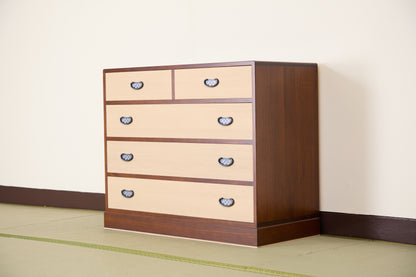 【アウトレット】総桐チェスト3-2