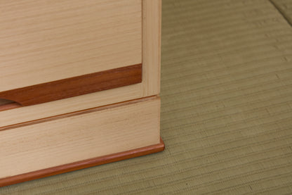 総桐チェスト　うらら二重天板