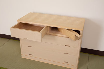 伝統工芸士三本和好作桐のローチェスト