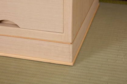 伝統工芸士三本和好作桐のローチェスト