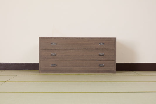 新潟加茂製　クローゼットチェスト（神代仕上げ）