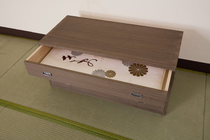 新潟加茂製　クローゼットチェスト（神代仕上げ）